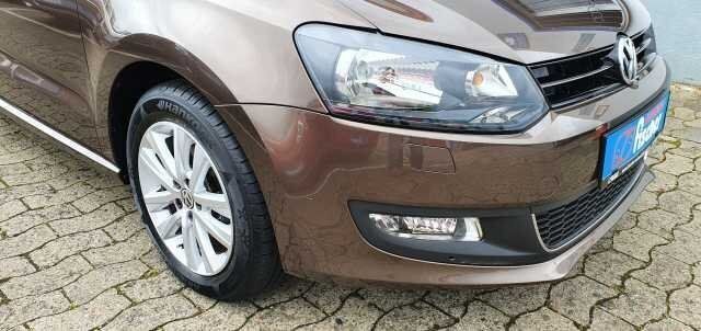 Gebraucht VW Polo Style 90 PS (66 kW) 2011 Braun metallic Kleinwagen