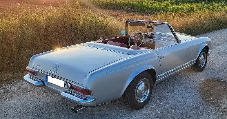 Gebraucht Mercedes W113 150 PS (110 kW) 1966 Silber Cabrio