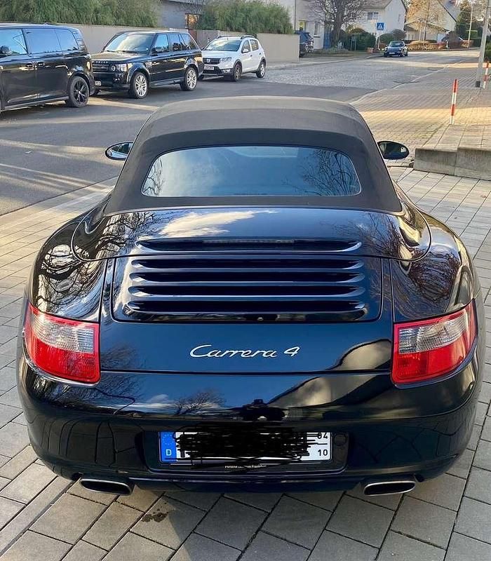Gebraucht Porsche 911 Carrera 4 Cabriolet 325 PS (239 kW) 2008 Schwarz Cabrio