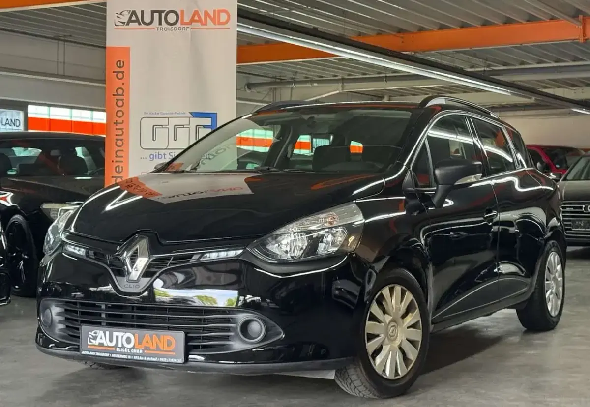 Gebraucht Renault Clio GrandTour Expression 73 PS (53 kW) 2015 Schwarz Kombi