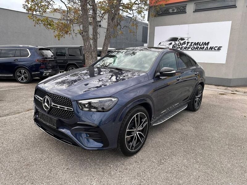 Blau Gebraucht 2025 Mercedes GLE350 AMG line Coupé | 96.500 € (Teuer) - Bild 1/4