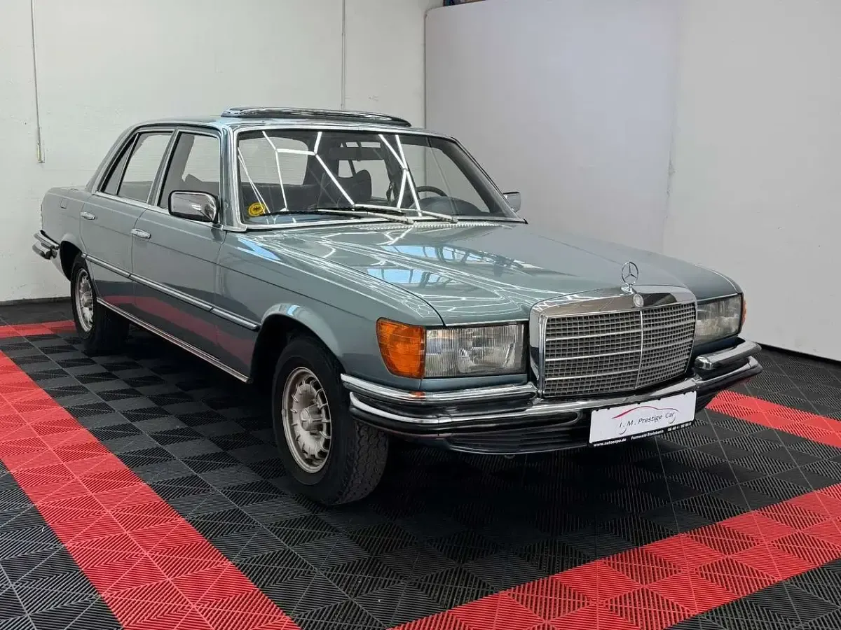 Gebraucht Mercedes S280 177 PS (130 kW) 1977 Grau blau metallic Limousine