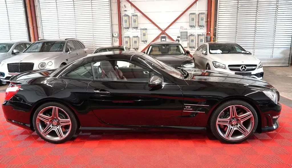 Gebraucht Mercedes SL63 AMG AMG 585 PS (430 kW) 2014 Schwarz Cabrio