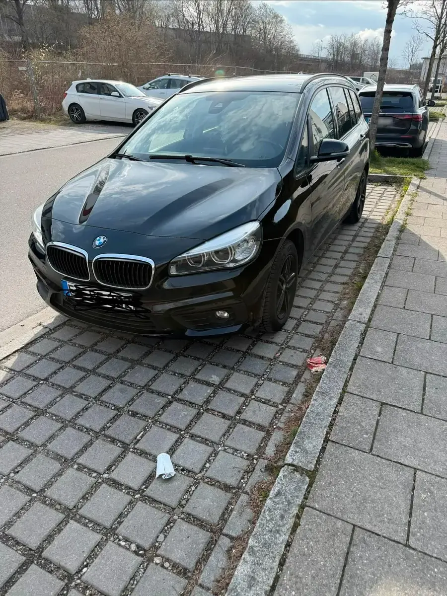 Gebraucht BMW 218 Gran Tourer 2017 Schwarz Van / Kleinbus