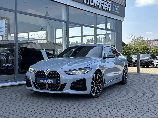 Grau Gebraucht 2023 BMW 420 Gran Coupé M Sport Coupé | 47.400 € (Etwas zu teuer) - Bild 1/4