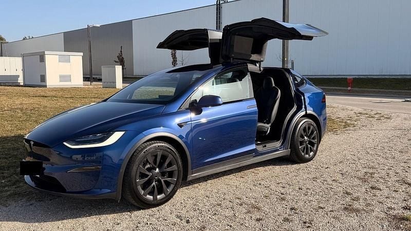 Gebraucht Tesla Model X Plaid 759 kW (1033 PS) 2023 Blau SUV