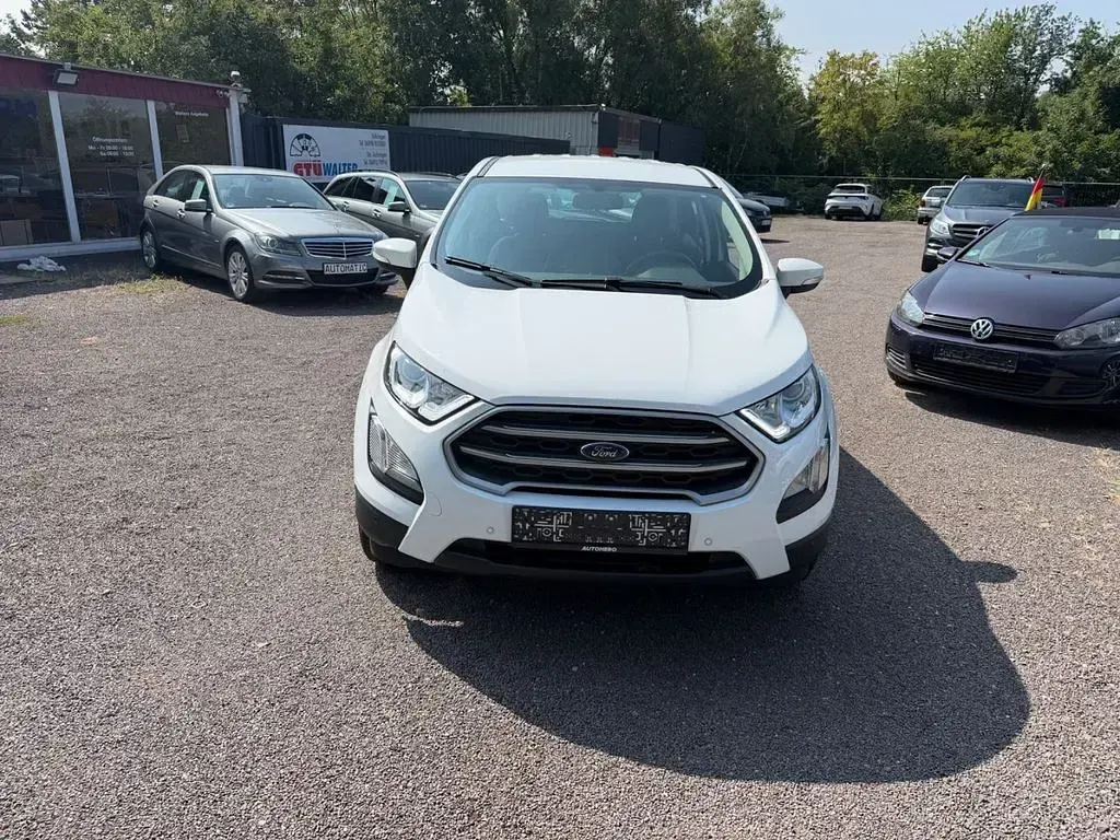 Gebraucht Ford Ecosport Trend 101 PS (74 kW) 2018 Weiß SUV