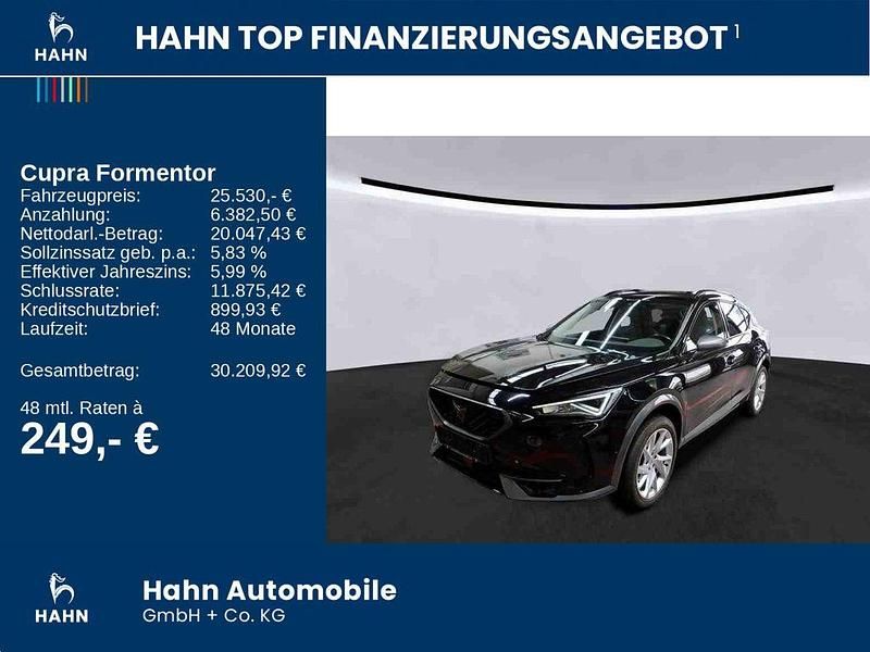 Gebraucht Cupra Formentor 150 PS (110 kW) 2023 Schwarz SUV