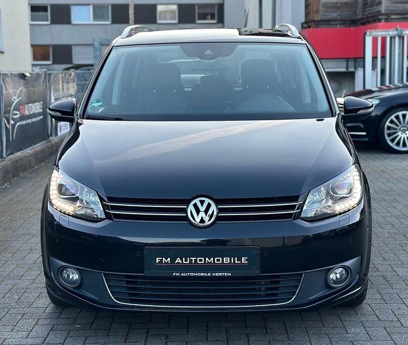 Gebraucht VW Touran Highline 170 PS (125 kW) 2012 Schwarz Van / Kleinbus