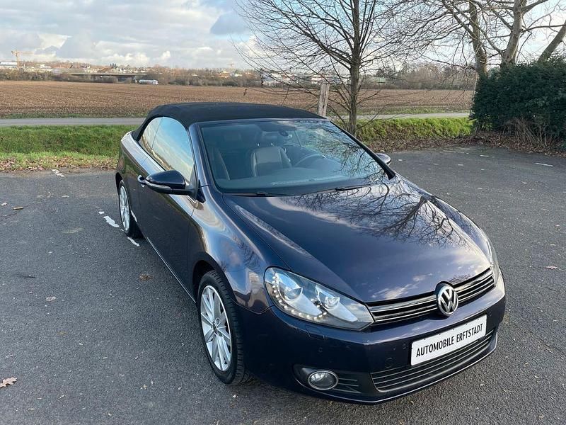 Gebraucht VW Golf Cabriolet Comfortline 105 PS (77 kW) 2012 Violett Cabrio