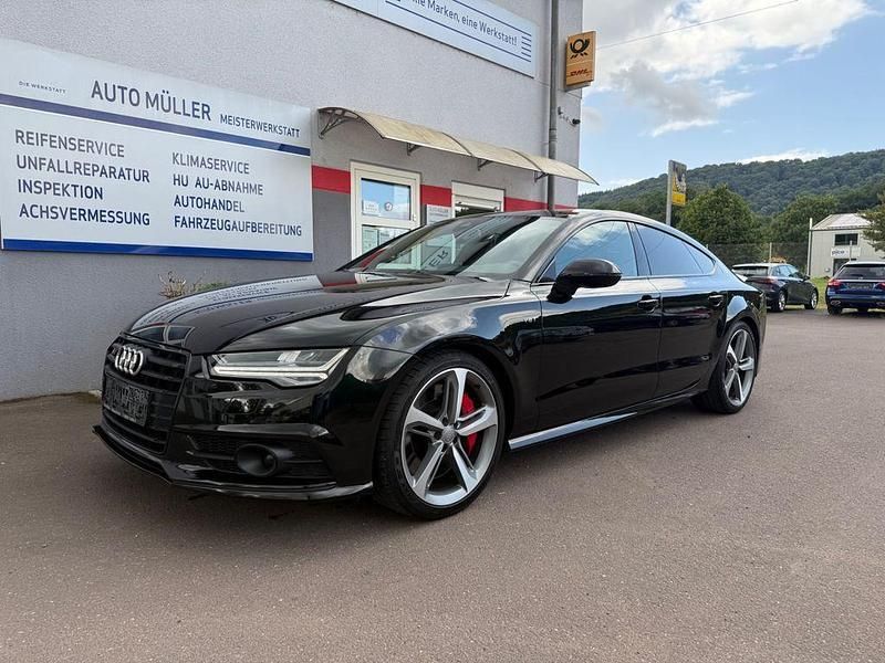 Schwarz Gebraucht 2017 Audi S7 Sportback Sport Kleinwagen | 41.000 € (Etwas zu teuer) - Bild 1/4