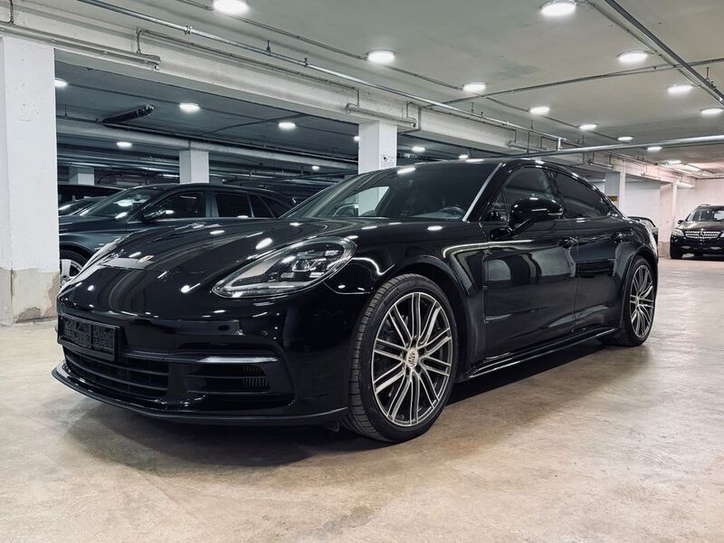 Schwarz Gebraucht 2017 Porsche Panamera 4S Chrono Limousine | 57.999 € (Superpreis) - Bild 1/4