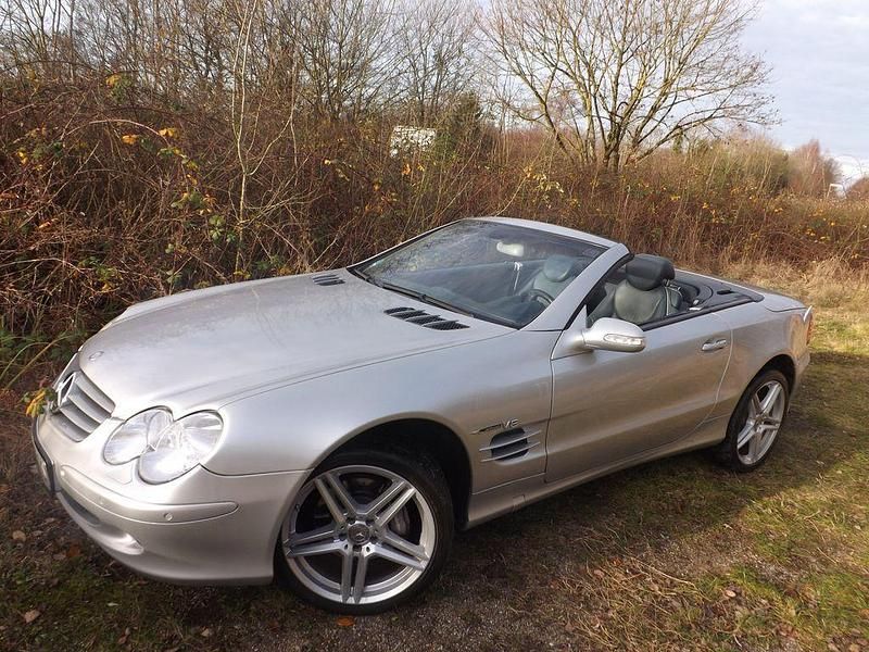 Gebraucht Mercedes SL500 306 PS (225 kW) 2001 Silber Cabrio