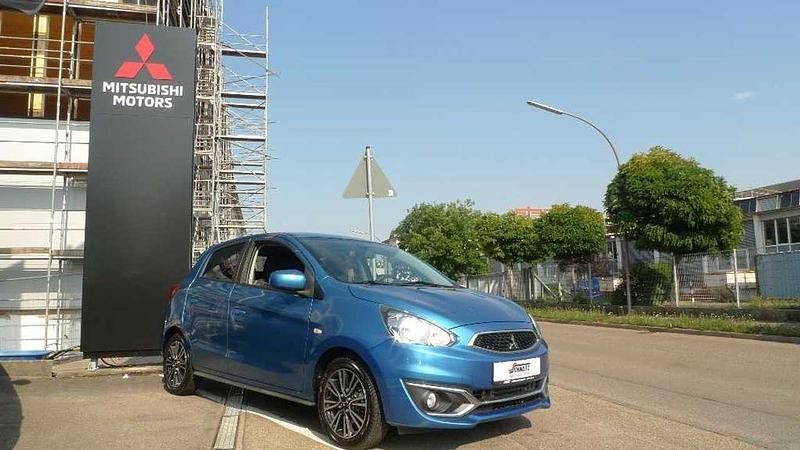Atollblau Gebraucht 2018 Mitsubishi Space Star Edition+ Limousine | 9.990 € (Superpreis) - Bild 1/4