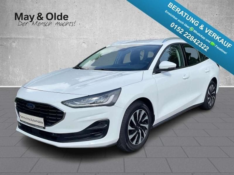 Weiss Gebraucht 2023 Ford Focus Titanium Kombi | 18.222 € (Superpreis) - Bild 1/4