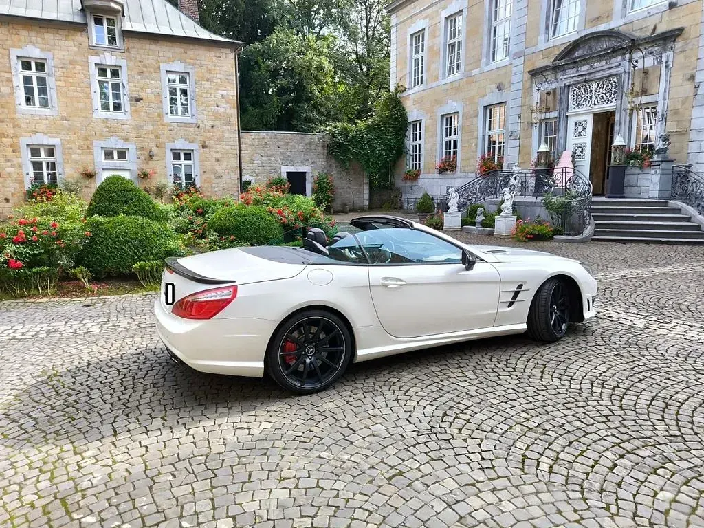 Gebraucht Mercedes SL63 AMG AMG 585 PS (430 kW) 2015 Weiß Cabrio