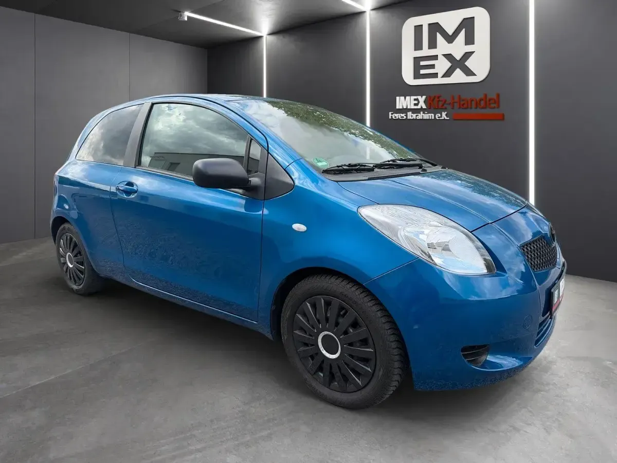 Gebraucht Toyota Yaris Cool 87 PS (63 kW) 2007 Blau Kleinwagen
