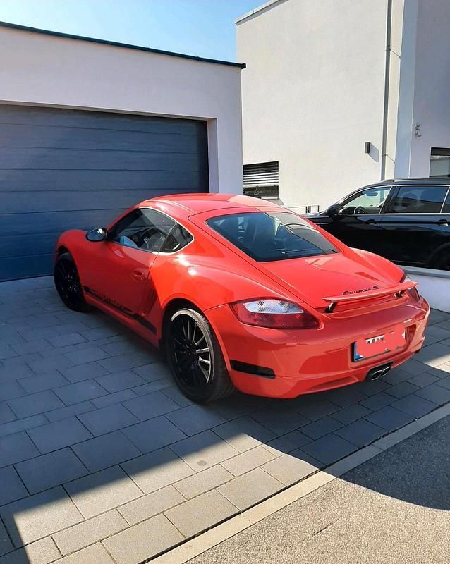 Rot Gebraucht 2008 Porsche Cayman S Coupé | 36.490 € (Fairer Preis) - Bild 1/4