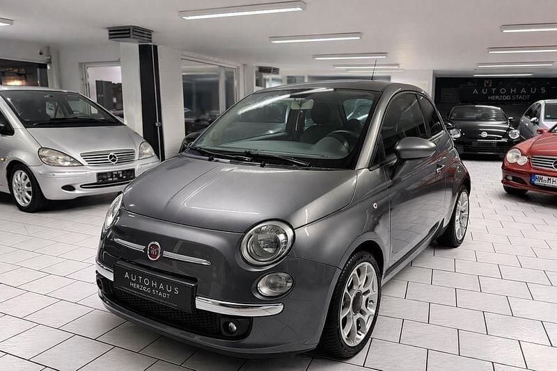 Grau Gebraucht 2009 Fiat 500 Sport Kleinwagen | 3.999 € (Guter Preis) - Bild 1/4