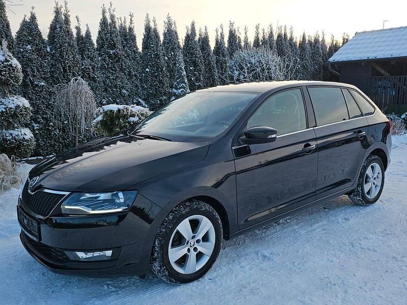 Gebraucht Skoda Rapid Style 95 PS (69 kW) 2018 Schwarz Limousine