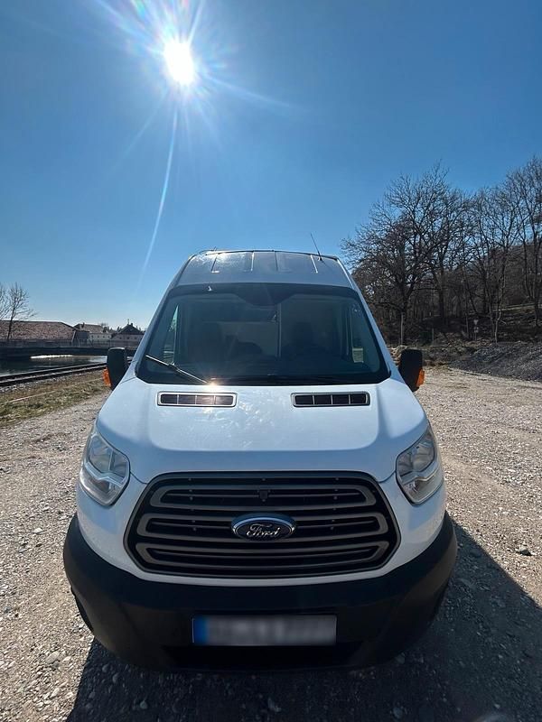 Gebraucht Ford Transit 125 PS (91 kW) 2014 Weiß Van / Kleinbus