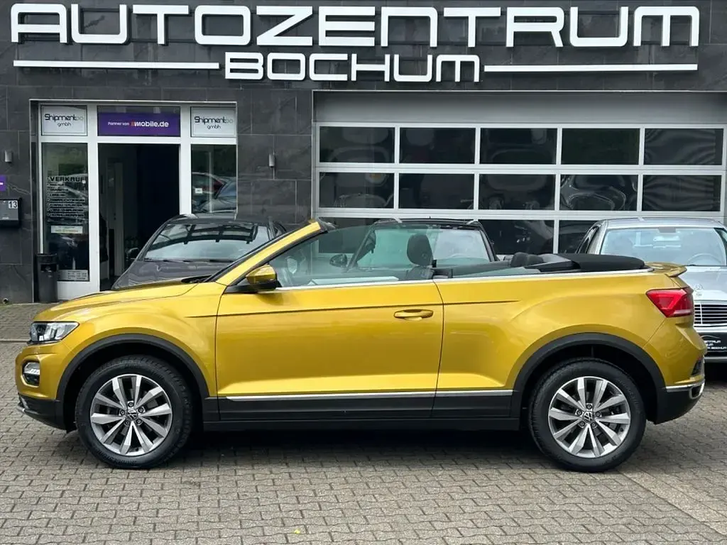 Gebraucht VW T-Roc Cabriolet Style 150 PS (110 kW) 2020 Gelb Cabrio