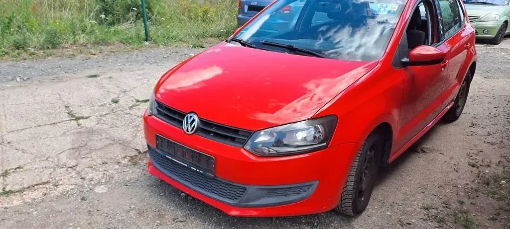 Gebraucht VW Polo 69 PS (50 kW) 2009 Rot Kleinwagen