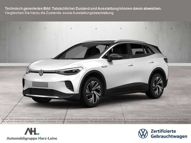 Weiß Gebraucht 2022 VW ID.4 Pro Performance SUV | 31.319 € (Superpreis) - Bild 1/3