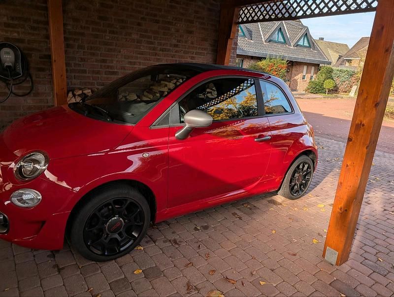 Rot Gebraucht 2018 Fiat 500C Cabrio | 8.750 € (Superpreis) - Bild 1/4