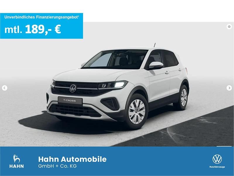 Neu VW T-Cross 95 PS (69 kW) 2026 Pure white uni SUV