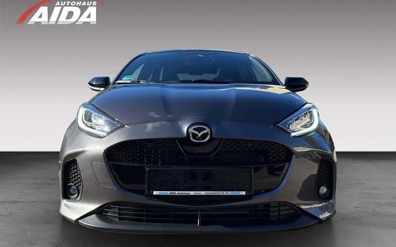 Lead grey Gebraucht 2024 Mazda 2 Exclusive-Line Limousine | 25.490 € (Teuer) - Bild 1/1