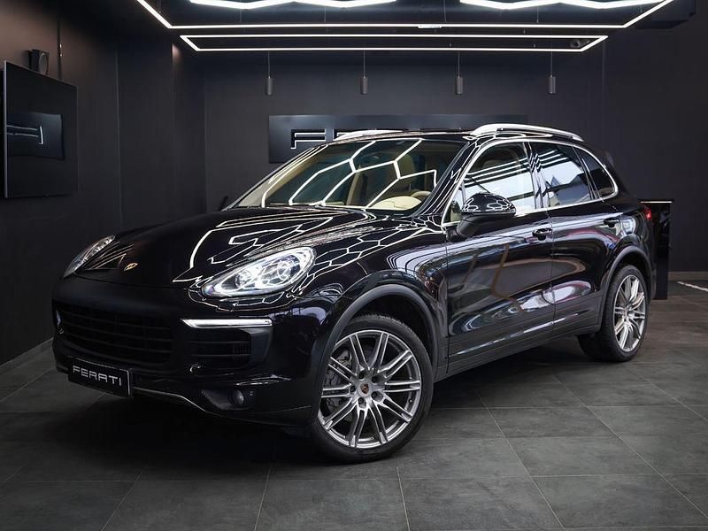 Schwarz Gebraucht 2015 Porsche Cayenne S SUV | 29.750 € (Superpreis) - Bild 1/4