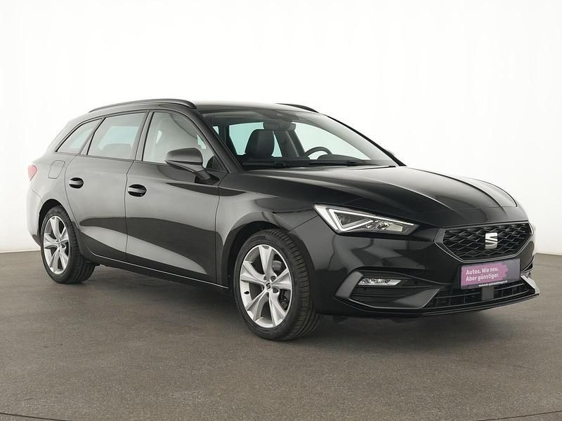 Gebraucht Seat Leon FR 150 PS (110 kW) 2022 Mitternachtsschwarz Kombi