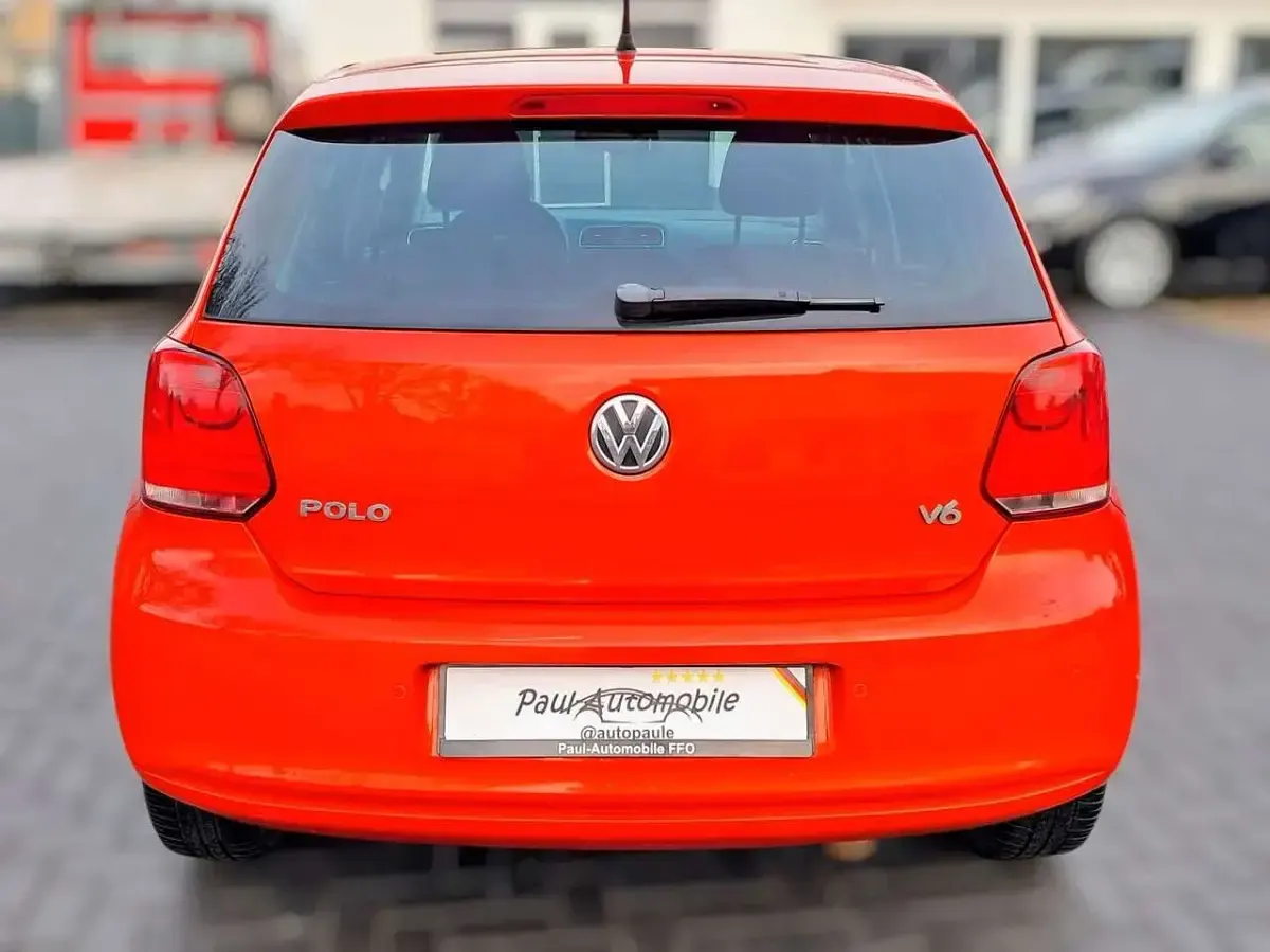 Brugt VW Polo Team 60 HK (44 kW) 2010 Orange Hatchback