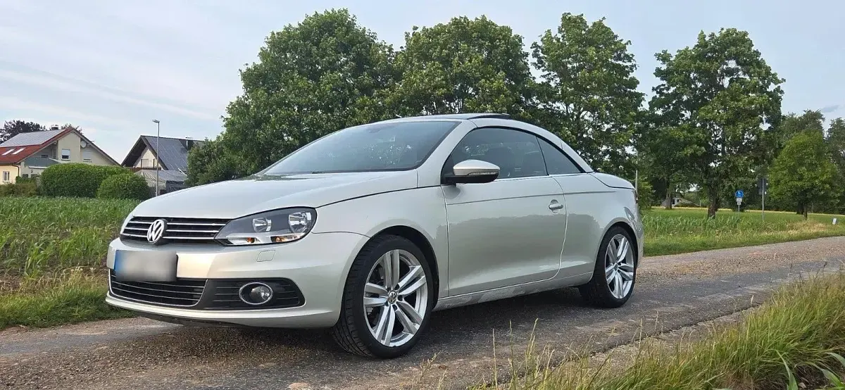 Gebraucht VW Eos Sportline 211 PS (155 kW) 2012 Silber Cabrio