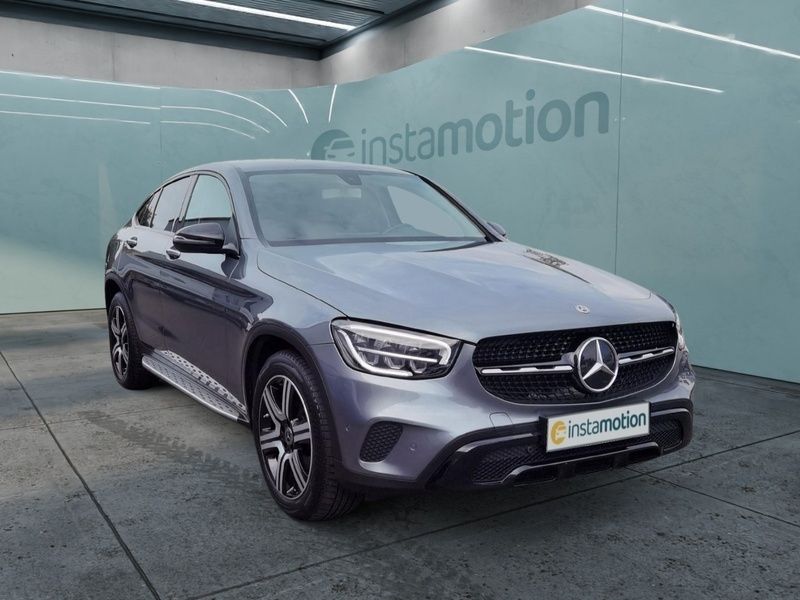 Grau Gebraucht 2020 Mercedes GLC300 Night Coupé | 41.700 € (Fairer Preis) - Bild 1/4