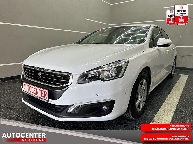 Weiß Gebraucht 2017 Peugeot 508 Active Limousine | 12.980 € (Fairer Preis) - Bild 1/3