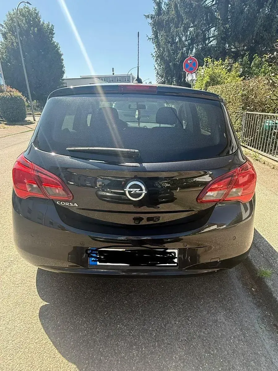 Gebraucht Opel Corsa 90 PS (66 kW) 2018 Schwarz Kleinwagen