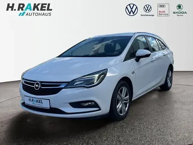 Gebraucht Opel Astra Edition 110 PS (80 kW) 2018 Weiss