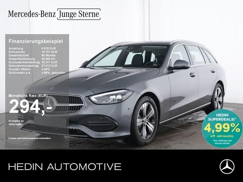 Grau Gebraucht 2024 Mercedes C180 Avantgarde Kombi | 34.870 € (Guter Preis) - Bild 1/4
