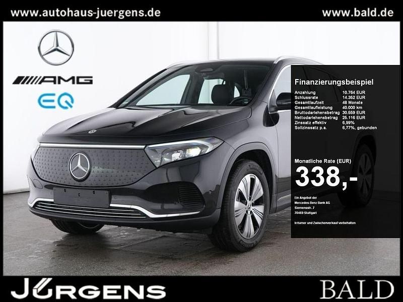 Schwarz kosmosschwarz metallic Gebraucht 2024 Mercedes EQA350 Progressive SUV | 35.880 € (Fairer Preis) - Bild 1/4