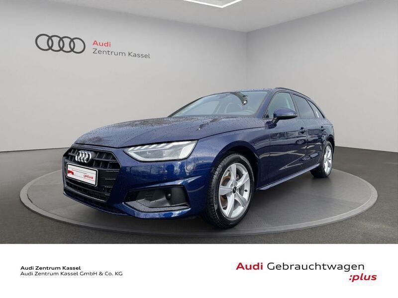 Navarrablau metallic Gebraucht 2024 Audi A4 Advanced Plus Kombi | 37.790 € (Teuer) - Bild 1/4