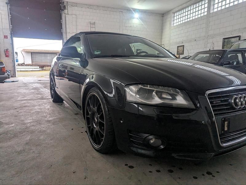 Gebraucht Audi A3 Cabriolet 140 PS (102 kW) 2009 Schwarz Cabrio