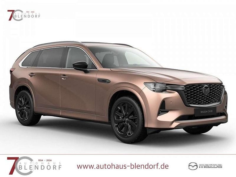 Neu Mazda CX-80 Homura-Line 254 PS (186 kW) 2025 Braun SUV