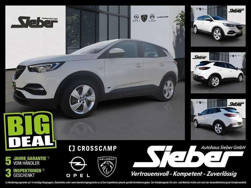 Jade weiss Gebraucht 2021 Opel Grandland X Edition SUV | 17.990 € (Superpreis) - Bild 1/4
