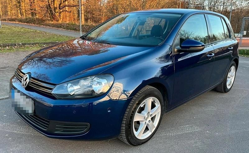 Blau Gebraucht 2010 VW Golf VI Limousine | 5.300 € (Fairer Preis) - Bild 1/4