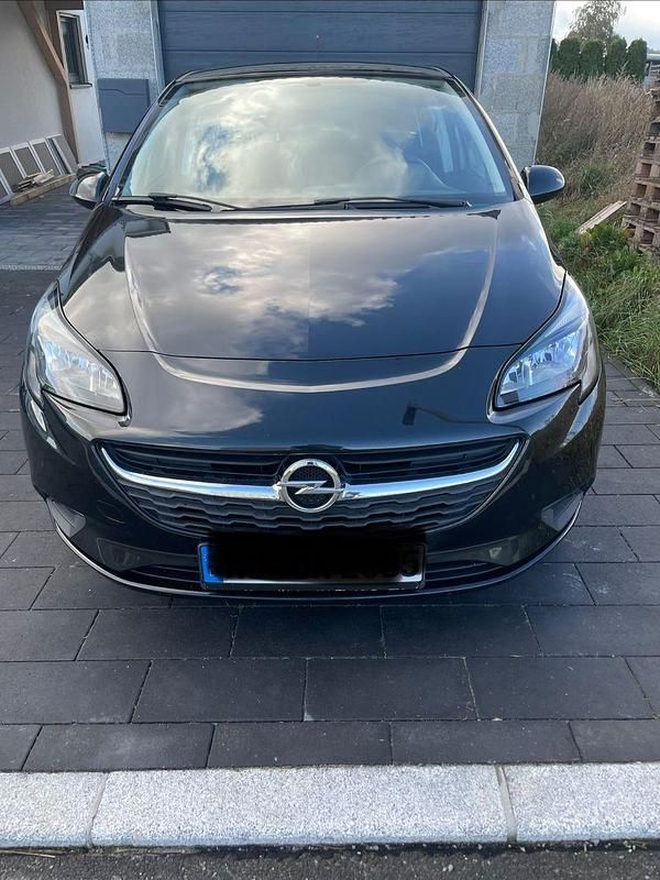 Schwarz Gebraucht 2015 Opel Corsa Edition Kleinwagen | 6.800 € (Fairer Preis) - Bild 1/4
