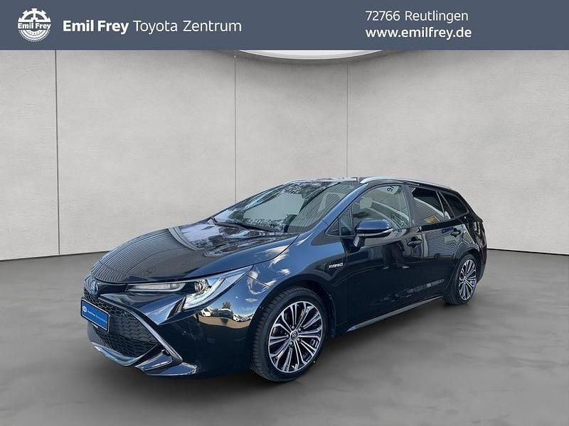 Schwarz Gebraucht 2021 Toyota Corolla Team Kombi | 23.990 € (Fairer Preis) - Bild 1/4