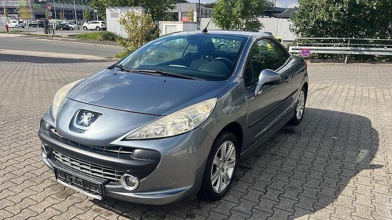 Grau Gebraucht 2007 Peugeot 207 CC Sport Cabrio | 1.399 € (Superpreis) - Bild 1/4