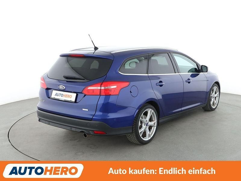 Gebraucht Ford Focus Titanium 150 PS (110 kW) 2014 Blau Kombi